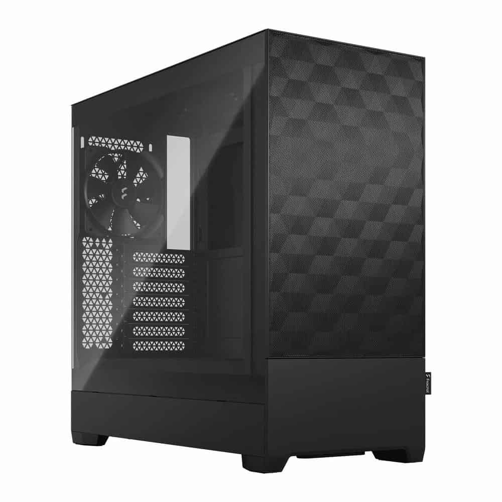 Fractal Pop Air Black Mid Tower Tempered Glass PC Case